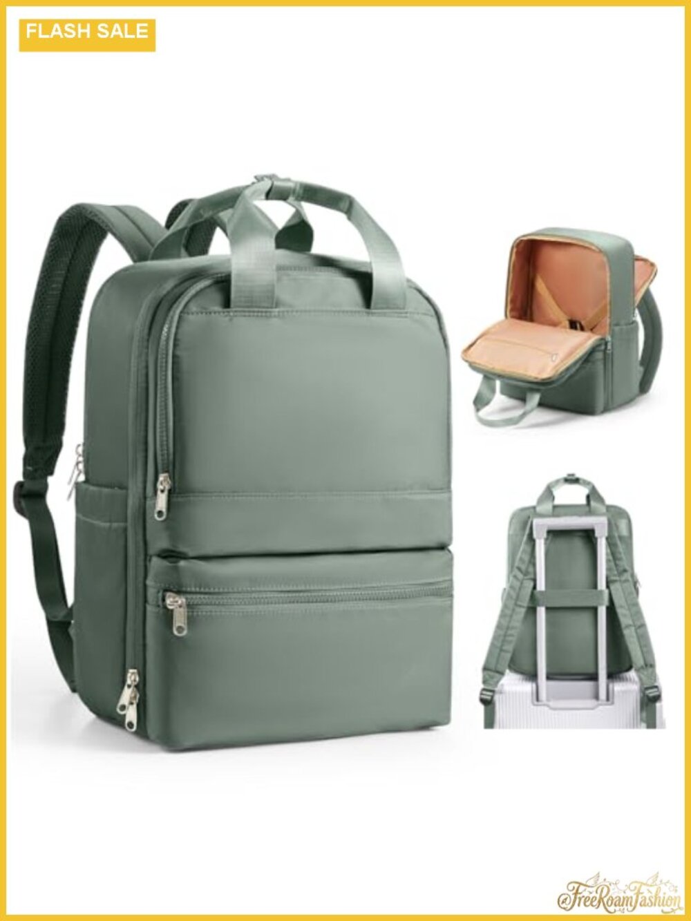 Travel Backpack Carry On Personal Item for Airplane Under Seat with Laptop
